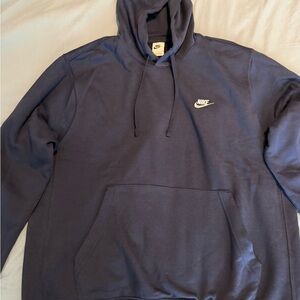 Nike Men's Dark Blue Pullover Hoodie